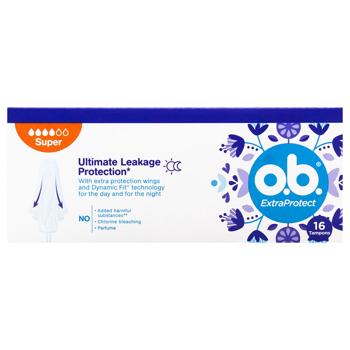 Тампоны О.b. ExtraDefence супер 16шт - купить, цены на За Раз - фото 3