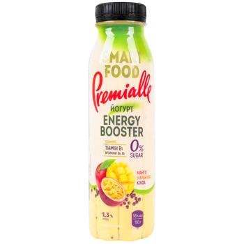 Йогурт Premialle Smart Food Манго маракуйя киноа 1,3% 290г