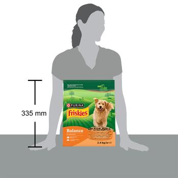 Корм сухий Friskies Balance з куркою, яловичиною та овочами для собак 2,4кг - купити, ціни на Чудо Маркет - фото 4