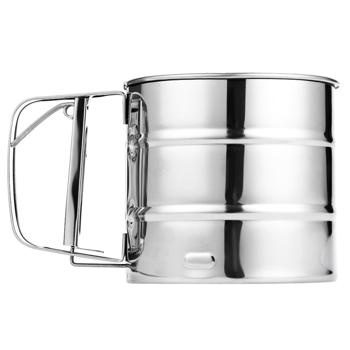 Кухоль-сито ХB-L357 нержавіюча сталь 10,5*9,5см - купити, ціни на Cупермаркет "Харків" - фото 2