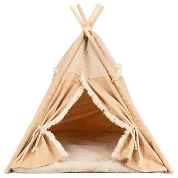 Trixie Tipi Boho House-Pet Bed 55x65x55cm Beige