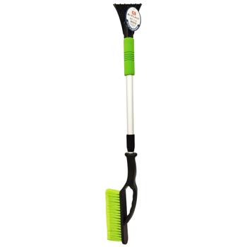 Bi-Plast Brush with Scraper 110cm