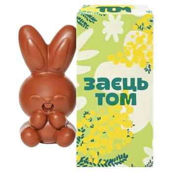 Шоколадна фігурка TOM Заєць 160 г - купить, цены на Grono - фото 1