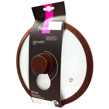 Крышка Fissman Arcades темно-коричневая 24см - купить, цены на Восторг - фото 2