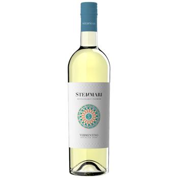 Вино Stemmari Vermentino белое сухое 13% 0,75л