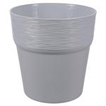 Prosperplast Furu Plant Pot 17.5cm Light Gray