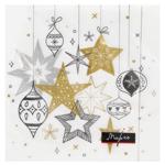 Margo Christmas Tree decorations and Stars 3-ply Napkins 33х33cm 18pcs