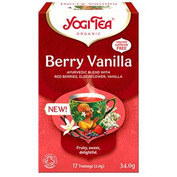 Фіточай Yogitea Berry Vanilla 2г*17шт - купити, ціни на METRO - фото 1