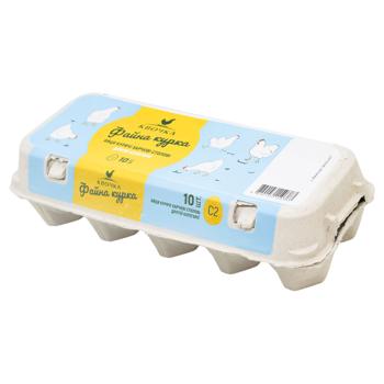Kvochka Faina Kurka Chicken Eggs С2 10pcs - buy, prices for METRO - photo 1