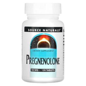 Прегненолон Source Naturals 10мг 120 таблеток