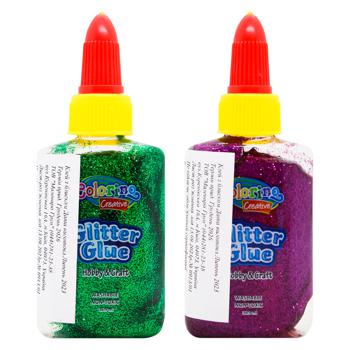 Colorino Metallic Glitter Glue in Tube 36.9ml - buy, prices for MegaMarket - photo 1