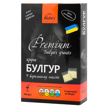 Holm`s Bulgur Groats 400g - buy, prices for Supermarket "Kharkiv" - photo 1