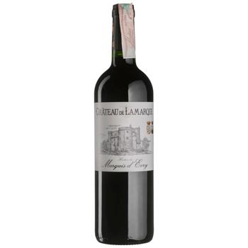 Chateau de Lamarque Red Dry  Wine 14% 0.75l - buy, prices for Epicentr FOOD - photo 1