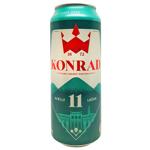 Пиво Konrad 0,5 з/б 11 lager 4,8% И408