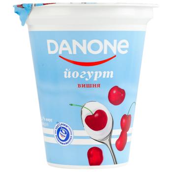 Danone Cherry Yogurt 3.2% 260g - buy, prices for COSMOS - photo 2
