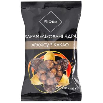 Rioba Caramelized Peanut with Cocoa 120g - buy, prices for METRO - photo 1