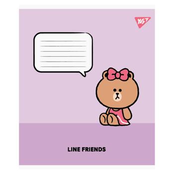 Yes Line Friends Stylish Lined Notebook А5 18 sheets - buy, prices for - photo 3