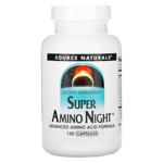 Source Naturals Super Amino Night Amino Acid Complex for Sleep 120 capsules