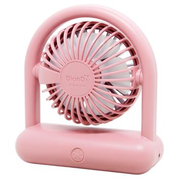 Міні-вентилятор Зед портативний настільний з ліхтариком 13,5х15,5см - купити, ціни на ЕКО Маркет - фото 1