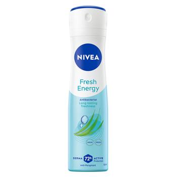 Nivea Fresh Energy Spray Antiperspirant with Lemongrass Extract 150ml - buy, prices for - photo 2