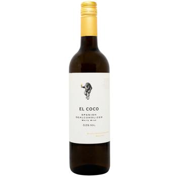El Coco Blanco Non-alcoholic White Semisweet Wine 0.75l