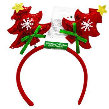 Ободок новогодний 20х23х1см - купить, цены на - фото 2