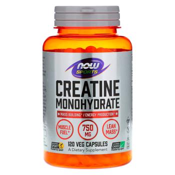 Now Foods Sports Creatine Monohydrate 750mg 120 capsules - buy, prices for Biotus - photo 1