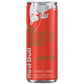 Напій енергетичний Red Bull Red Edition зі смаком кавуна 250мл - купити, ціни на NOVUS - фото 1