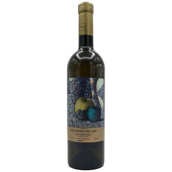 Вино Big Wines Big Art Telti-Kuruk белое сухое 12,9% 0,75л - купить, цены на Эпицентр FOOD - фото 1