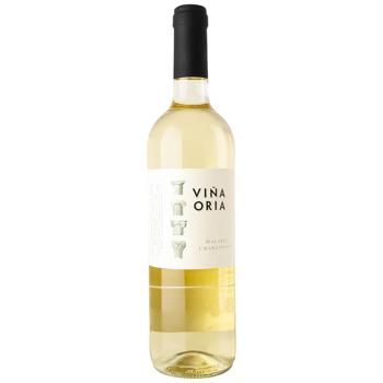 Vina Oria Macabeo White Dry Wine 13% 0.75l - buy, prices for WINETIME - photo 1