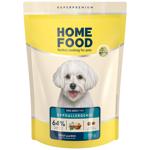 Home Food Dry Food with Trout and Rice for Adult Dogs of Small Breeds 700g