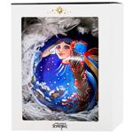 Куля ялинкова Різдвяні Історії Дівчина-зима 12см