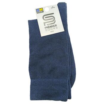 Шкарпетки Premier Socks чоловічі класичні р.27 темно-синій - купити, ціни на Чудо Маркет - фото 1