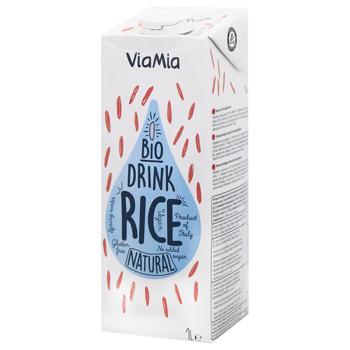 ViaMia Bio Gluten-Free Rice Drink 1l - buy, prices for ULTRAMARKET - photo 1