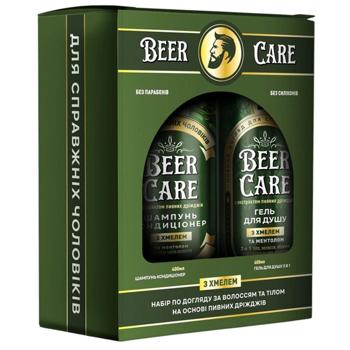 Набір косметичний Beer Care Хміль Гель для душу 3в1 400 мл + Шампунь-кондиціонер 400мл - купити, ціни на Чудо Маркет - фото 2