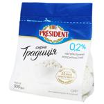 Творог President Творожная традиция 0,2% 300г
