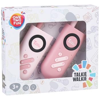One Two Fun Kid's Walkie Talkie with Backlight 2pcs in assortment - buy, prices for - photo 3