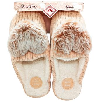 Home Story 251809-А Women's Slippers s.36-41 - buy, prices for Vostorg - photo 1