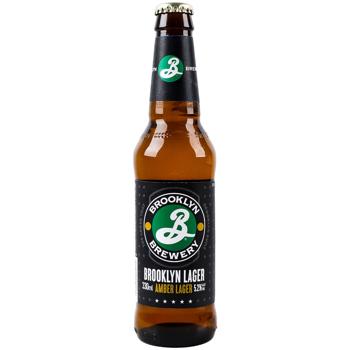 Brooklyn Amber Lager Beer 5.2% 0.33l