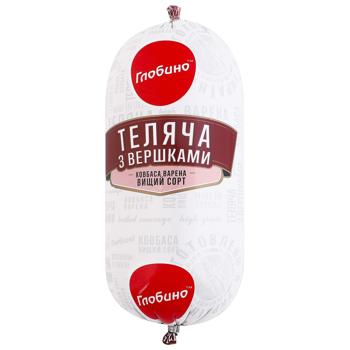 Колбаса Глобино Телячья со сливками вареная высший сорт - купить, цены на Эпицентр FOOD - фото 2