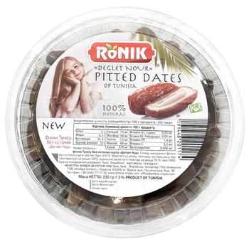 Финики Ronik Деглет Нур без косточки 330г - купить, цены на METRO - фото 2