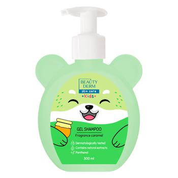 Beautyderm Kids Gel-Shampoo for Children with Caramel Fragrance 2in1 300ml - buy, prices for Ideal - photo 1