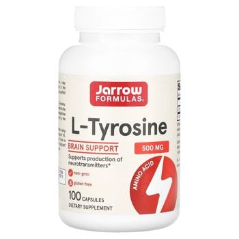 Jarrow Formulas L-Tyrosine 500mg 100 capsules - buy, prices for - photo 1