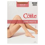 Колготи жіночі Conte Elegant Solo 20 Den р.3 Natural