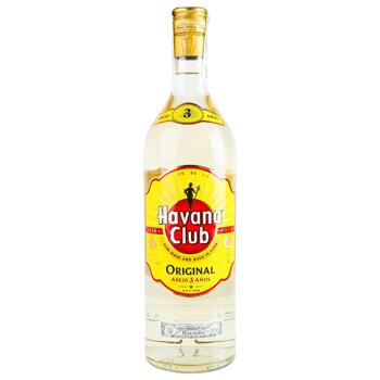 Havana Club Original Anejo 3 Anos Rum 37.5% 1l - buy, prices for METRO - photo 1