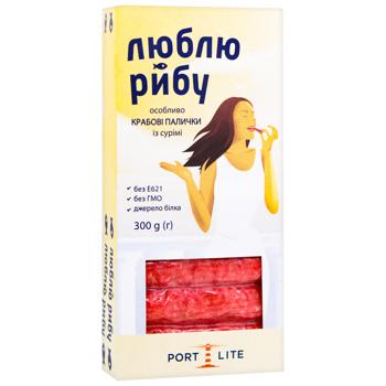 Крабові палички PortLite із сурімі 300г - купити, ціни на METRO - фото 2