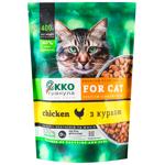 Ekko-Hranula Dry Food with Chicken for Cats 400g