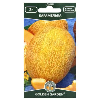 Насіння Golden Garden Диня Карамелька 2г