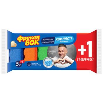 Freken Bok Maxima Kitchen Sponges 6pcs - buy, prices for Supermarket "Kharkiv" - photo 1