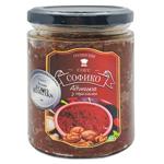 Аджика Софико с орехами красная 330г